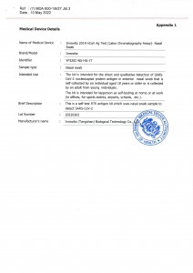 Malaysia-Anterior Nasal Swab